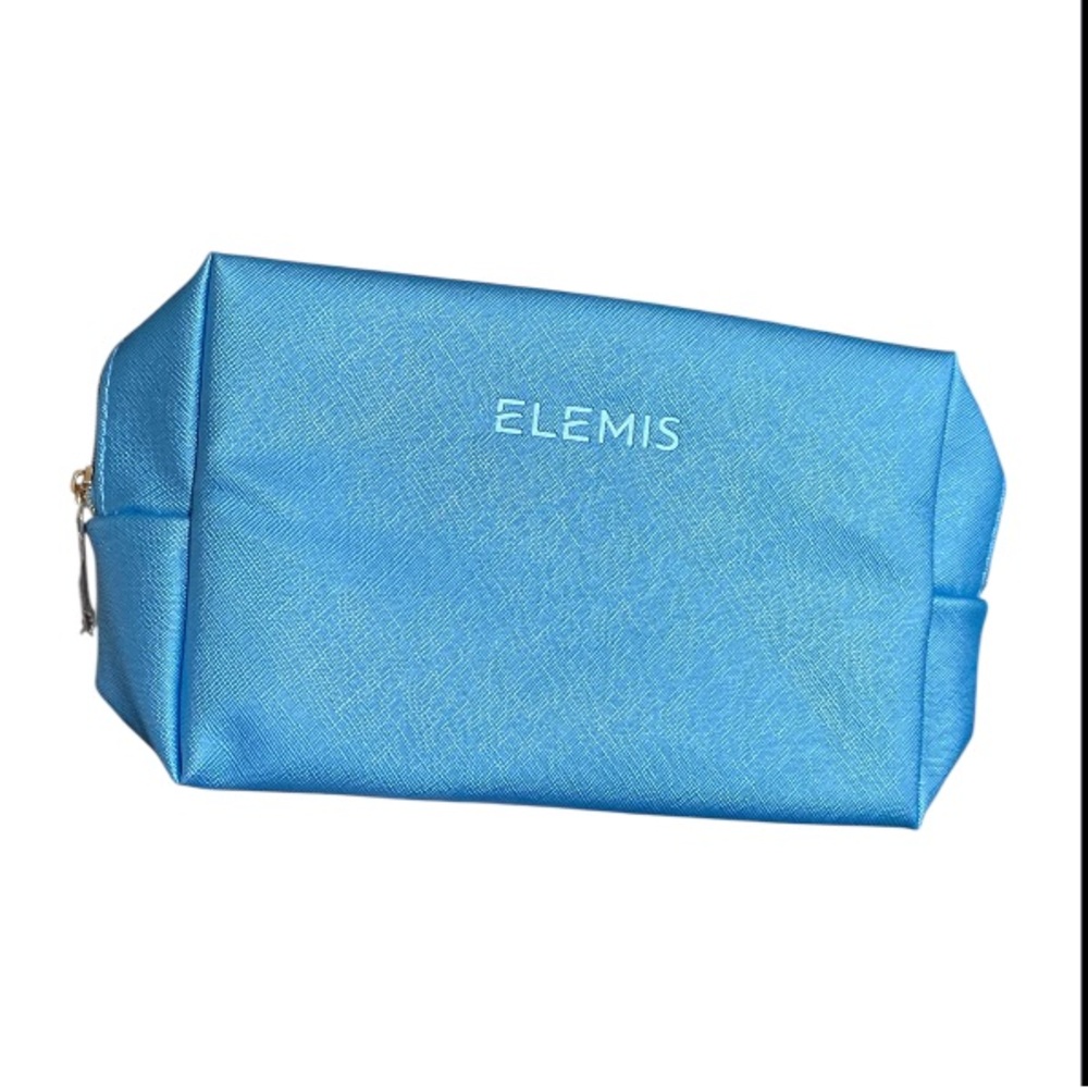 🍂 NWOT ELEMIS Vibrant Blue cosmetics pouch